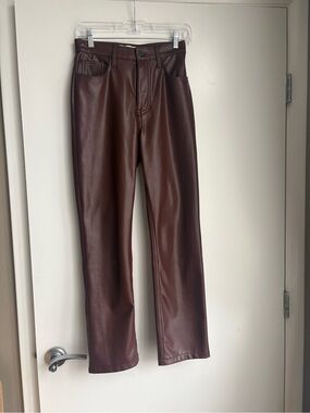 Abercrombie & Fitch Faux Leather Pants